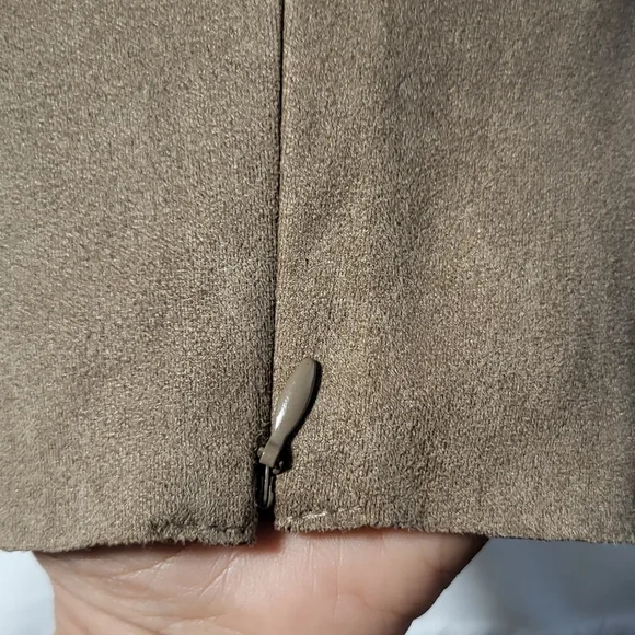 Zara suede faux leggings M - Picture 5 of 10